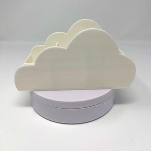 Cute White Cloud Shape Desk Organizer